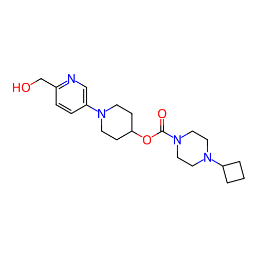 Chemical structure of BindingDB Monomer ID 197116