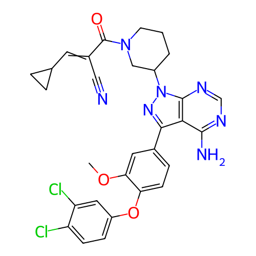 Chemical structure of BindingDB Monomer ID 197182