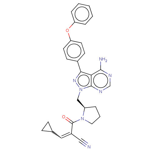 Chemical structure of BindingDB Monomer ID 197190
