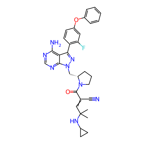 Chemical structure of BindingDB Monomer ID 197216