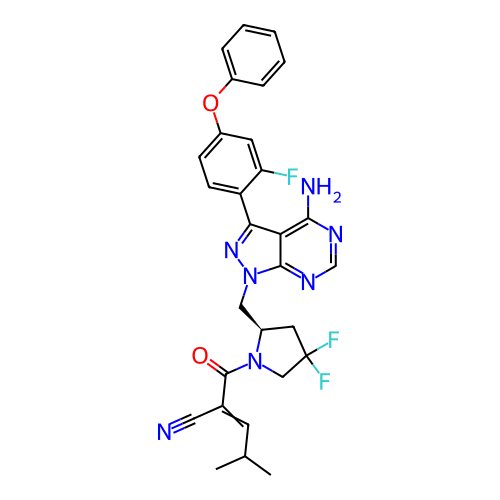 Chemical structure of BindingDB Monomer ID 197227