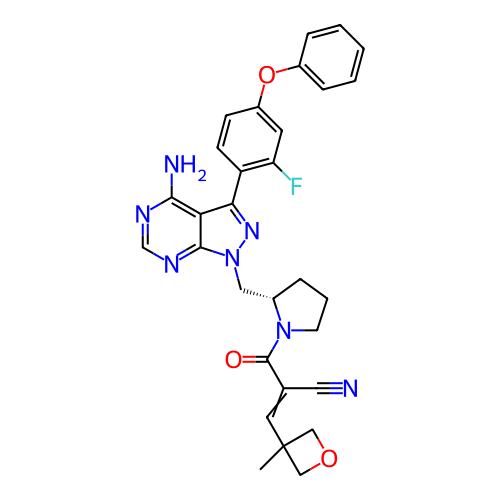 Chemical structure of BindingDB Monomer ID 197228