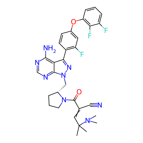 Chemical structure of BindingDB Monomer ID 197257