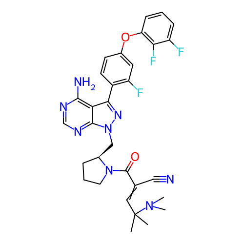 Chemical structure of BindingDB Monomer ID 197258