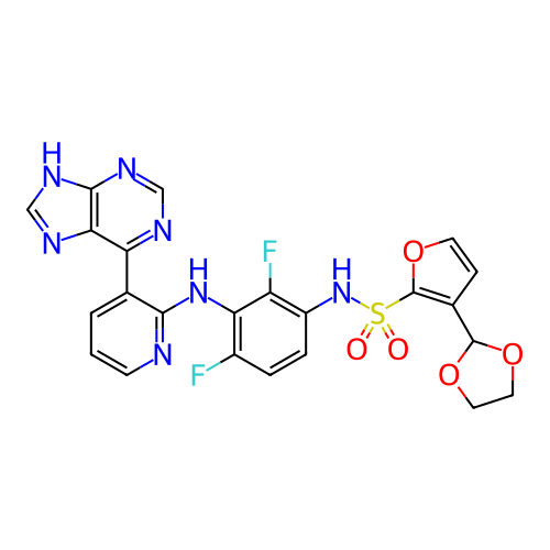 Chemical structure of BindingDB Monomer ID 197695