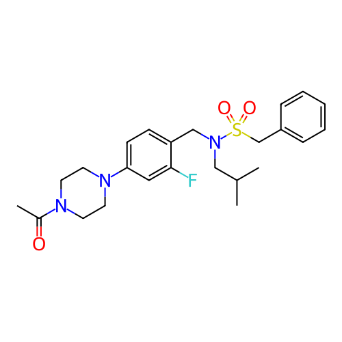 Chemical structure of BindingDB Monomer ID 197824