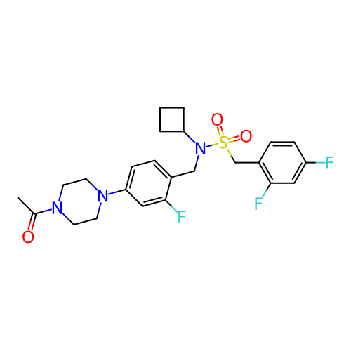 Chemical structure of BindingDB Monomer ID 197835