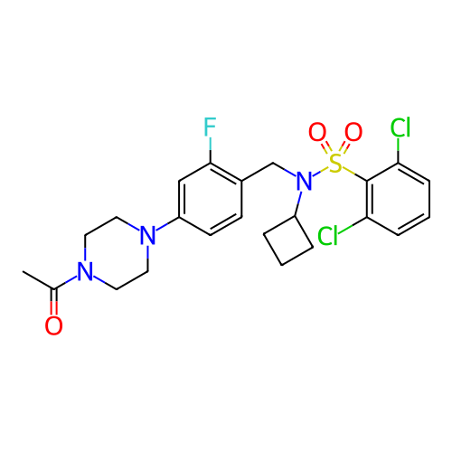 Chemical structure of BindingDB Monomer ID 197851