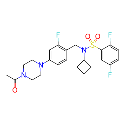 Chemical structure of BindingDB Monomer ID 197852