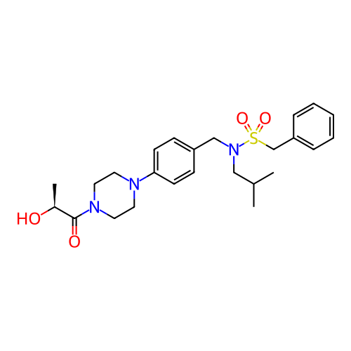 Chemical structure of BindingDB Monomer ID 197896