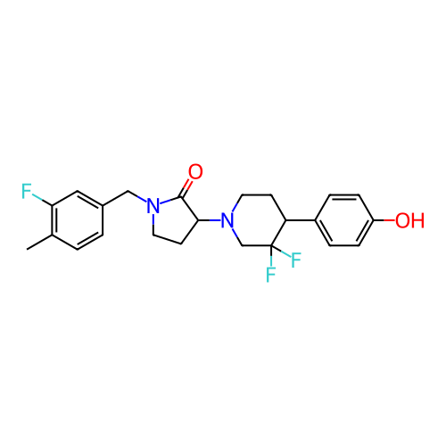 Chemical structure of BindingDB Monomer ID 198747