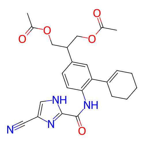 Chemical structure of BindingDB Monomer ID 198849
