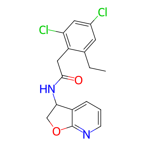Chemical structure of BindingDB Monomer ID 198968