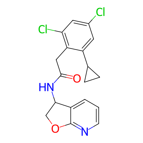Chemical structure of BindingDB Monomer ID 198975