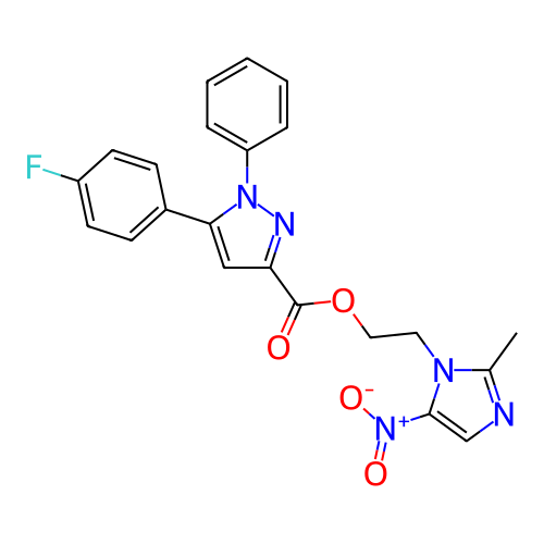Chemical structure of BindingDB Monomer ID 199136