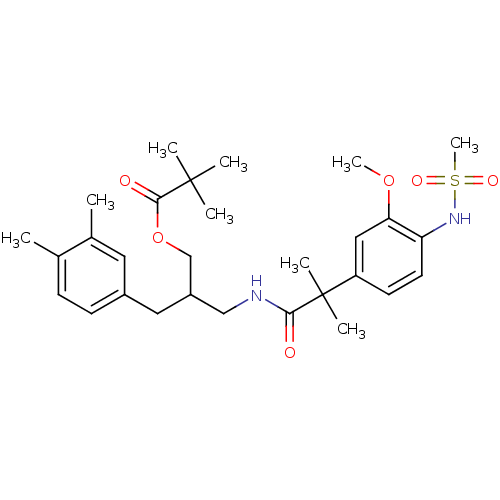 Chemical structure of BindingDB Monomer ID 20301
