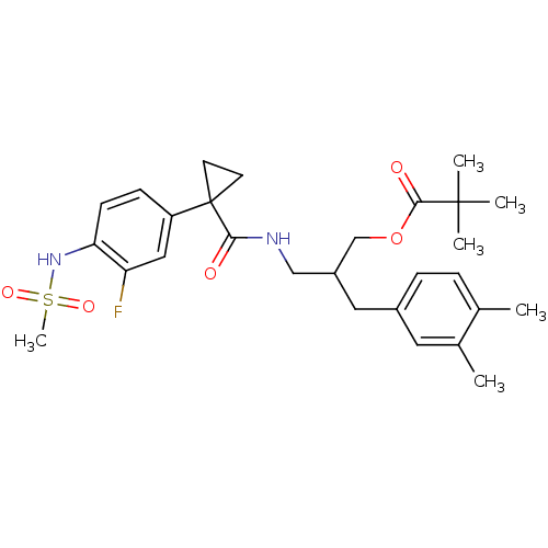 Chemical structure of BindingDB Monomer ID 20303