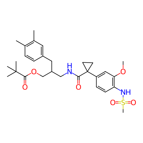 Chemical structure of BindingDB Monomer ID 20304