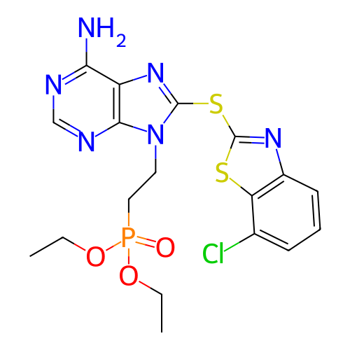 Chemical structure of BindingDB Monomer ID 20771