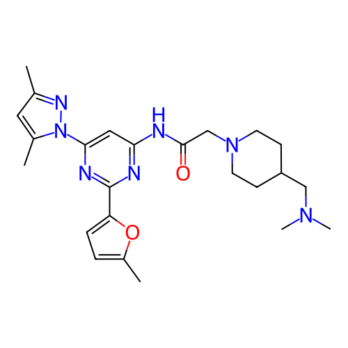 Chemical structure of BindingDB Monomer ID 21196