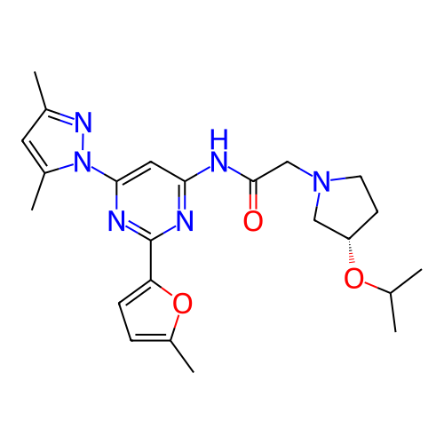 Chemical structure of BindingDB Monomer ID 21205