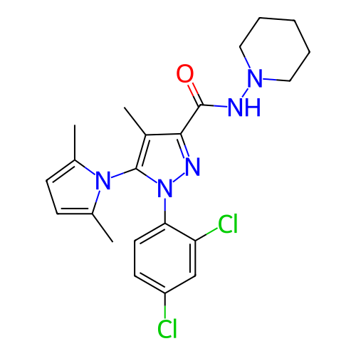 Chemical structure of BindingDB Monomer ID 21258