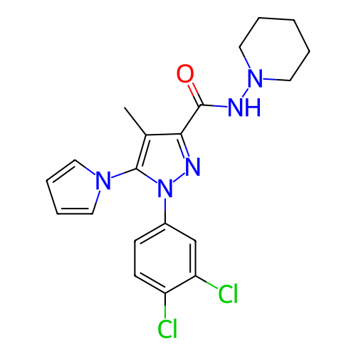 Chemical structure of BindingDB Monomer ID 21261
