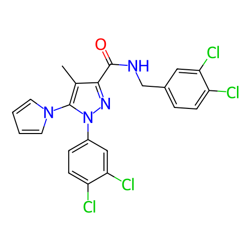 Chemical structure of BindingDB Monomer ID 21262