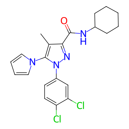 Chemical structure of BindingDB Monomer ID 21263