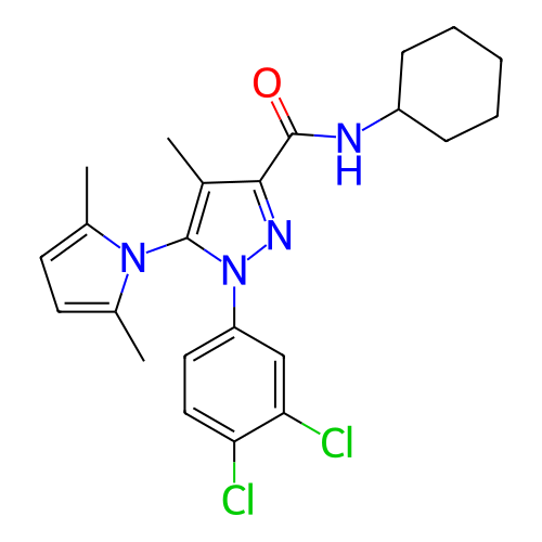 Chemical structure of BindingDB Monomer ID 21266