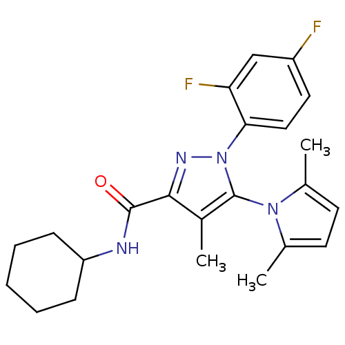 Chemical structure of BindingDB Monomer ID 21273