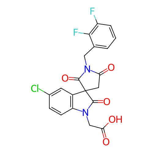 Chemical structure of BindingDB Monomer ID 21574