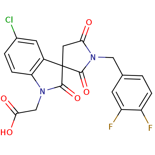 Chemical structure of BindingDB Monomer ID 21577
