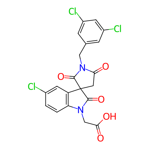 Chemical structure of BindingDB Monomer ID 21580