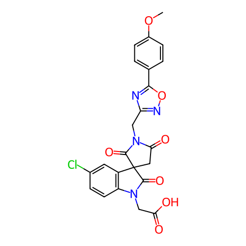 Chemical structure of BindingDB Monomer ID 21587