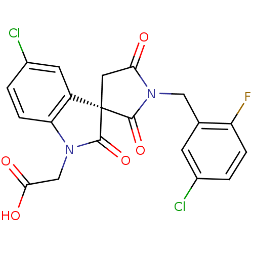 Chemical structure of BindingDB Monomer ID 21609