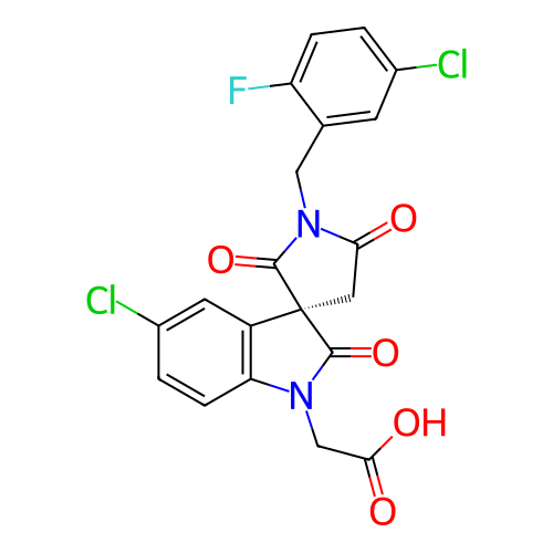 Chemical structure of BindingDB Monomer ID 21610
