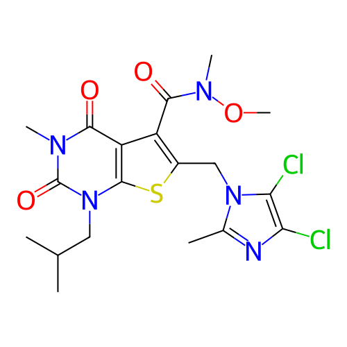 Chemical structure of BindingDB Monomer ID 21993