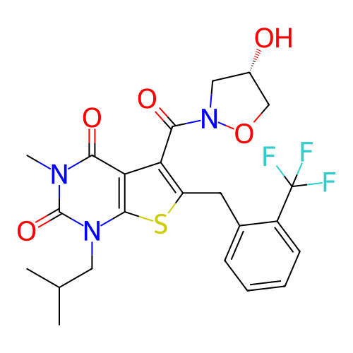 Chemical structure of BindingDB Monomer ID 21995