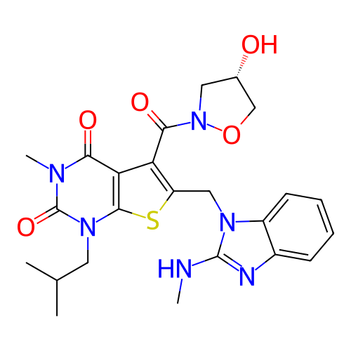 Chemical structure of BindingDB Monomer ID 21997