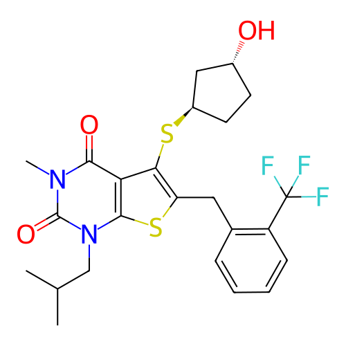 Chemical structure of BindingDB Monomer ID 22009