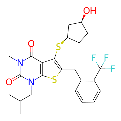 Chemical structure of BindingDB Monomer ID 22010