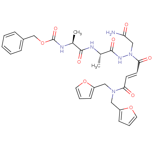 Chemical structure of BindingDB Monomer ID 22136