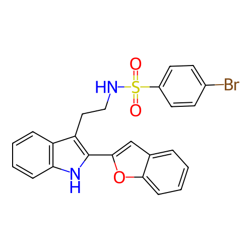 Chemical structure of BindingDB Monomer ID 22309