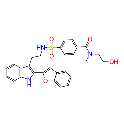 Chemical structure of BindingDB Monomer ID 22316