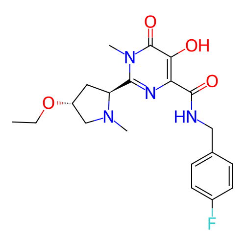 Chemical structure of BindingDB Monomer ID 22619