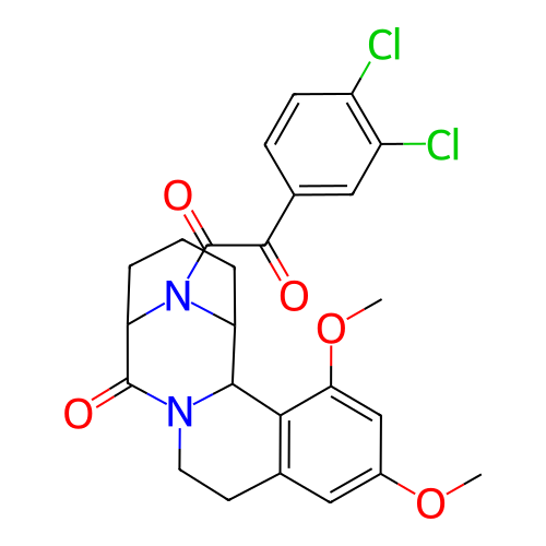 Chemical structure of BindingDB Monomer ID 23345