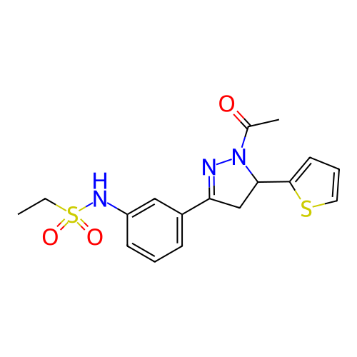 Chemical structure of BindingDB Monomer ID 23425