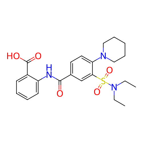 Chemical structure of BindingDB Monomer ID 23576