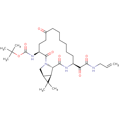 Chemical structure of BindingDB Monomer ID 27052